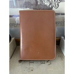 Vintage Men&rsquo;s Travel Grooming Kit Cowhide Leather Case Toiletry Kit USA