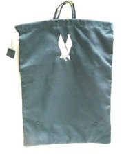 RARE American Airlines AA SpAA Travel/Tote Bag Blue Green w/Silver Embroidery B