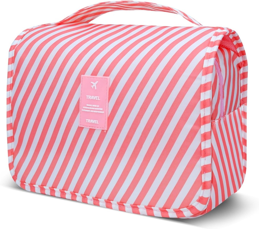 Large Capacity Toiletry Bag Travel Bag with Hanging Hook for Men and Women Water
