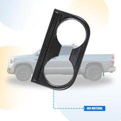 METYOUCAR ABS Plastic Front Seat Central Armrest Cup Carbon fiber pattern