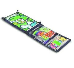 Lewis N Clark Kids Busy Roll Travel Activity Center Easy Wipe Play Mat fun Time