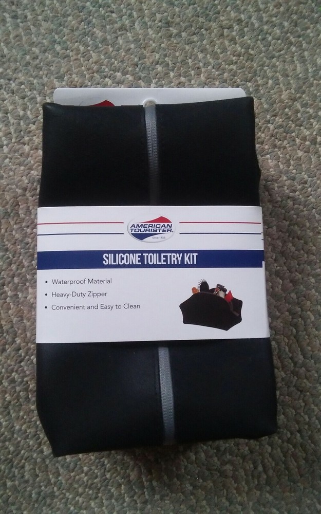 015 New American Tourister Silicone Toiletry Bag Tavel Tote