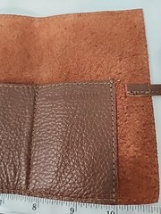 Mark And Graham Leather Roll Up Case Cash Charger Jewelry Wallet Passport Etc