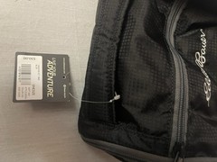 Eddie Bauer Travex Hanging Kit Toiletry Bag Travel Organizer w/ Hook, Black