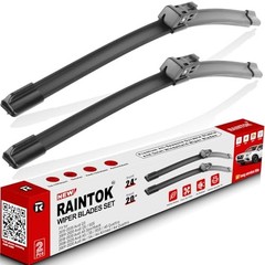 24&Prime; 20&Prime; Windshield Wiper Blades Replacement for 2015-2020 Audi Q3 & 24&Prime;+20&Prime;