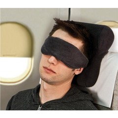 Travelon Ultra Fleece Travel Pillow & Sleep Eye Mask Set