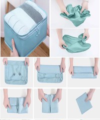 Travel Packing Cubes Set Luggage Organizer Bags Suitcase Storage Pouches 10PCS