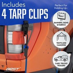 VBEST Carabiner Bungee 28 Piece Multicolor Assorted Sizes Set,
