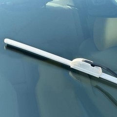 OEM QUALITY 22&Prime; + 22&Prime; Premium All-Season White Windshield Wiper Blades (Set